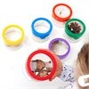 Rainbow Magnified Observation Pots - Set of 6