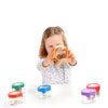 Rainbow Magnified Observation Pots - Set of 6 - CD61094