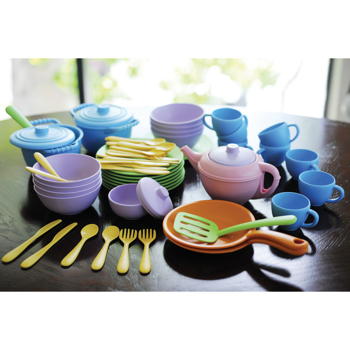 green toys kitchen