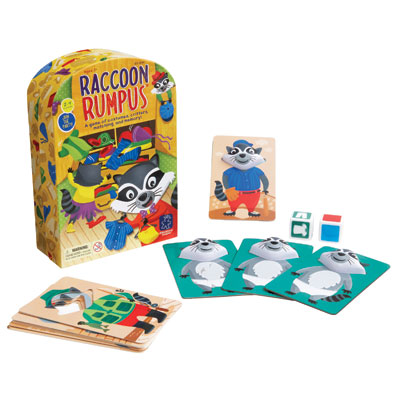 Raccoon Rumpus Colour Game - by Educational Insights - EI-1734