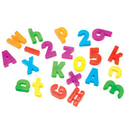 Magnetic Alphabet & Numbers - Set of 99 Pieces - by Educational Insights