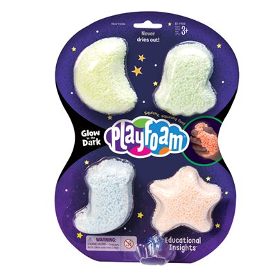 Playfoam Glow in the Dark 4-Pack - EI-1908