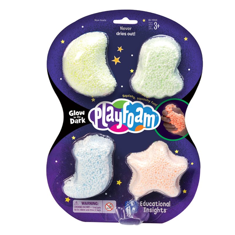 Playfoam Glow in the Dark 4-Pack - EI-1908