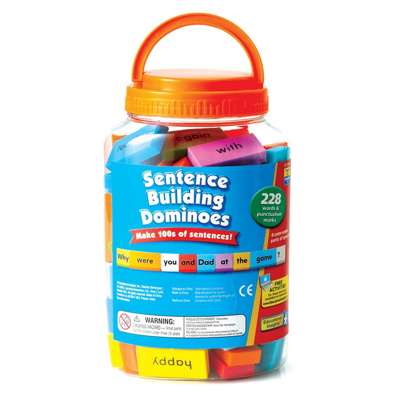 Sentence Building Dominoes - by Educational Insights - EI-2943