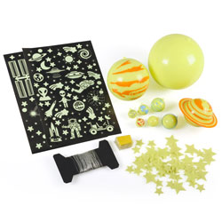 GeoSafari Glow-in-the-Dark Planets & Stars Set - by Educational Insights