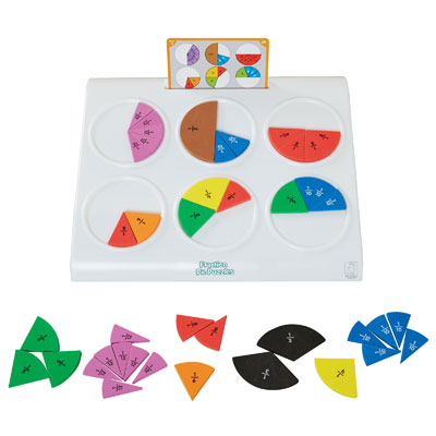 Fraction Pie Puzzles - by Educational Insights - EI-8445