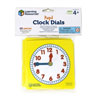 Pupil Clock Dials - Set of 10 - by Learning Resources - LSP0112-UK