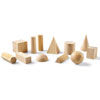 Wooden Geometric Solids - Set of 12 - by Learning Resources - LER0120