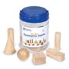 Wooden Geometric Solids - Set of 12 - by Learning Resources