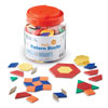 0.5cm Plastic Pattern Blocks - Set of 250 - by Learning Resources