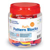 0.5cm Plastic Pattern Blocks - Set of 250 - by Learning Resources - LER0134