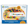 Beads & Pattern Card Set - Set of 130 Pieces - by Learning Resources - LER0139