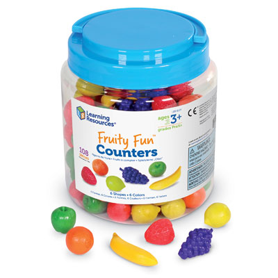 Fruity Fun Counters - Set of 108 - by Learning Resources - LER0177