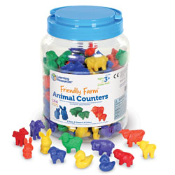 Friendly Farm Animal Counters - Set of 144 - by Learning Resources