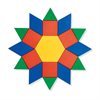 Wooden Pattern Blocks - Set of 250 - by Learning Resources - LER0334
