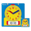 Wipe Clean Classroom Clock Set - Set of 25 (1x Teacher & 24x Student Clocks) - by Learning Resources - LER0575
