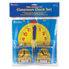 Wipe Clean Classroom Clock Set - Set of 25 (1x Teacher & 24x Student Clocks) - by Learning Resources - LER0575