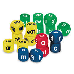 Soft Foam Phonics Cubes Set - Set of 18 - by Learning Resources