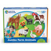 Jumbo Farm Animals - Set of 7 - by Learning Resources - LER0694