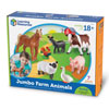 Jumbo Farm Animals - Set of 7 - by Learning Resources - LER0694
