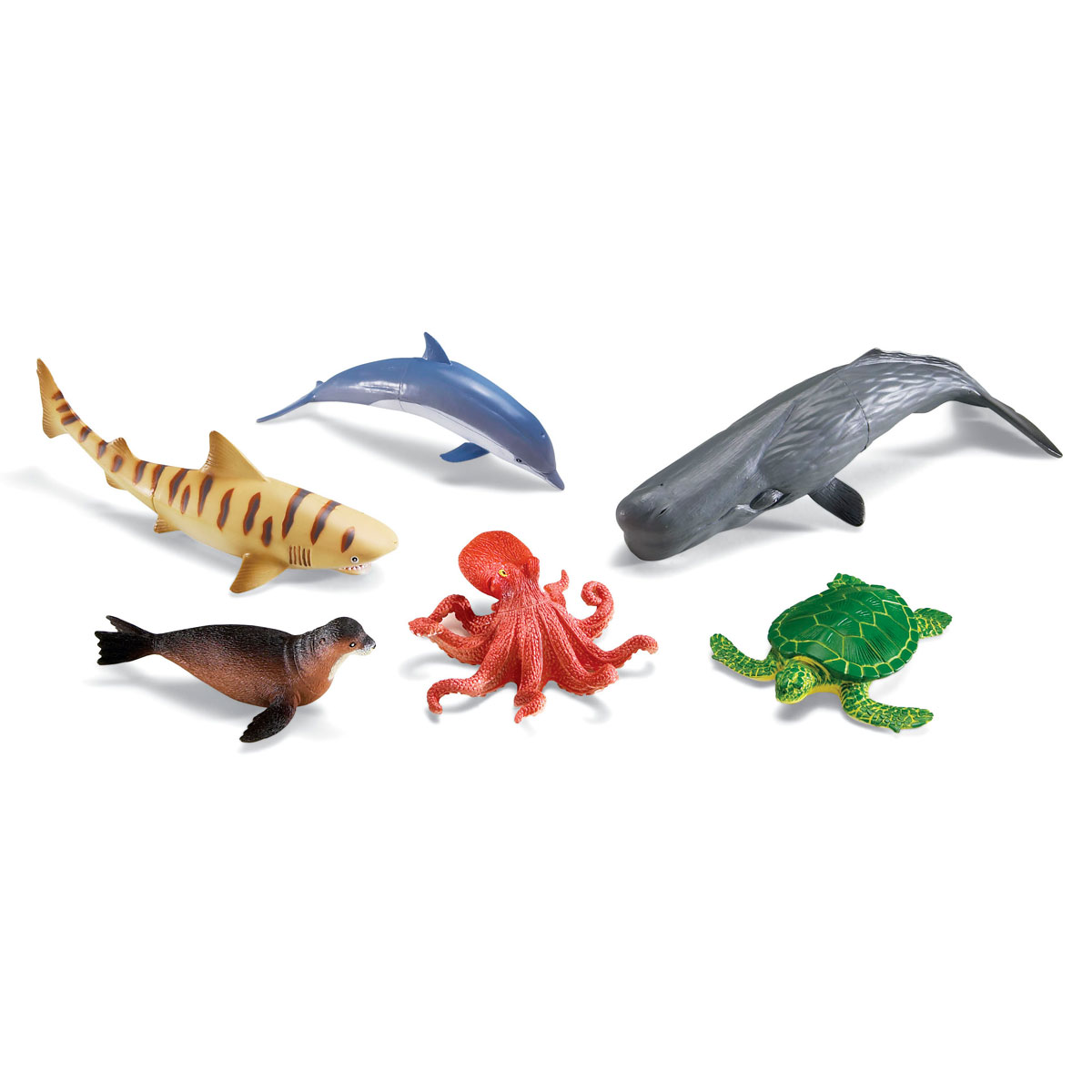 Jumbo Ocean Animals - Set of 6 - by Learning Resources LER0696 | Primary ICT
