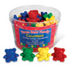 Three Bear Family Counters in Four Colours - Set of 80 - by Learning Resources - LER0725