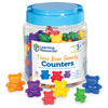 Three Bear Family Counters in Six Colours - Set of 96 - by Learning Resources