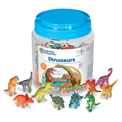 Dinosaur Counters - Set of 60 - by Learning Resources - LER0811