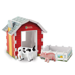 Jumbo Farm Playset - by Learning Resources