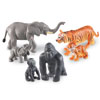 Jumbo Jungle Animals: Mommas and Babies - Set of 6 - by Learning Resources