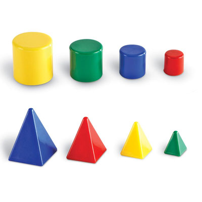 Mini Relational GeoSolids - Set of 32 - by Learning Resources - LER0913