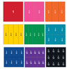 Double-Sided Magnetic Demonstration Rainbow Fraction Squares - by Learning Resources - LER1617