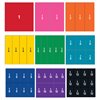 Double-Sided Magnetic Demonstration Rainbow Fraction Squares - by Learning Resources - LER1617