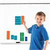 Double-Sided Magnetic Demonstration Rainbow Fraction Squares - by Learning Resources - LER1617