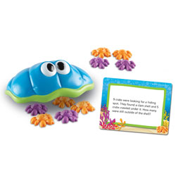 Under the Sea Shells Maths Word Problem Activity Set - by Learning Resources