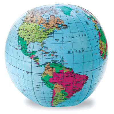 30cm Inflatable Globe - by Learning Resources - LER2432