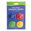 Super Strong Coloured Magnetic Hooks - Set of 4 - by Learning Resources - LER2694