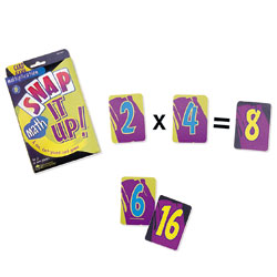 Snap it Up! Card Games Multiplication & Division - by Learning Resources