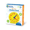 Big Time 24-Hour Geared Student Clock - by Learning Resources - LSP3101-UK