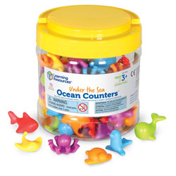 Under the Sea Ocean Counters - Set of 72 - by Learning Resources