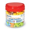 Wild About Animals Jungle Counters - Set of 72 - by Learning Resources - LER3361