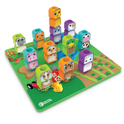 Peg Friends Stacking Farm - by Learning Resources - LER3376