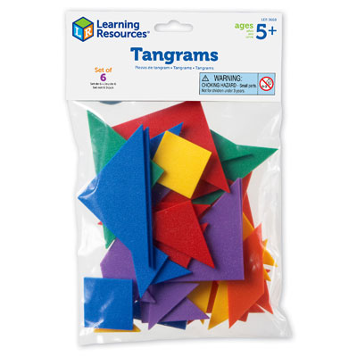 Tangrams Smart Pack - Set of 6 - by Learning Resources - LER3668