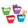 Magnetic Create-A-Space Storage Bins - Set of 4 - by Learning Resources