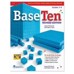 Base Ten Activity Book - by Learning Resources