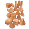 Wooden Geometric Solids - Set of 19 - by Learning Resources - LER4298