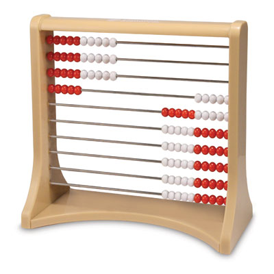 10-Row (100 Bead) Rekenrek Counting Frame - by Learning Resources - LER4359