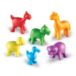 In the Barn Farm Counters - Set of 72 - by Learning Resources