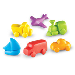 Around the Town Vehicle Counters - Set of 72 - by Learning Resources