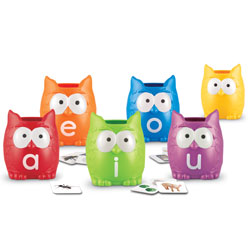 Vowel Owls Sorting Set - by Learning Resources